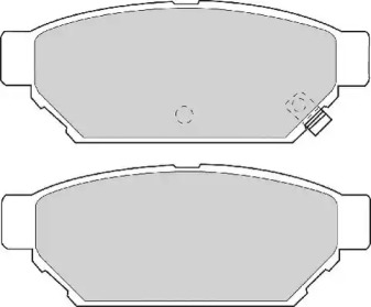 Комплект тормозных колодок (NECTO: FD6827A)