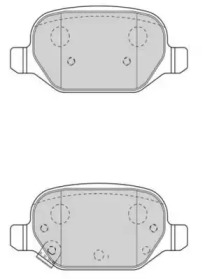 Комплект тормозных колодок (NECTO: FD7585A)