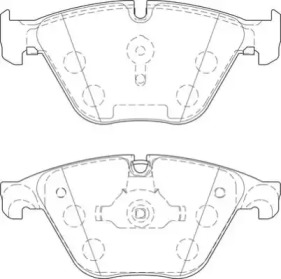 Комплект тормозных колодок (NECTO: FD7528A)