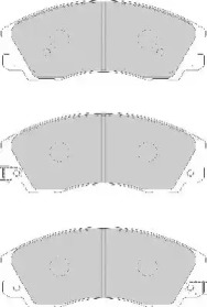 Комплект тормозных колодок (NECTO: FD7127A)