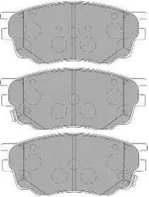 Комплект тормозных колодок (NECTO: FD7138A)