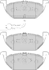 Комплект тормозных колодок (NECTO: FD7085A)