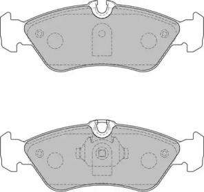 Комплект тормозных колодок (NECTO: FD7233N)