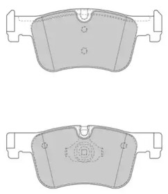 Комплект тормозных колодок (NECTO: FD7598A)