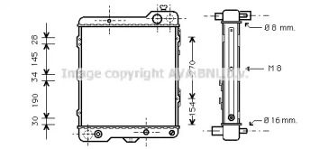 Теплообменник (AVA QUALITY COOLING: AI2040)