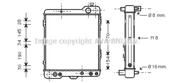 Теплообменник (AVA QUALITY COOLING: AI2060)