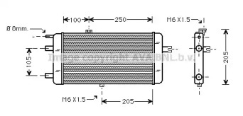 Теплообменник (AVA QUALITY COOLING: AI2063)