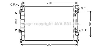 Теплообменник (AVA QUALITY COOLING: AI2157)