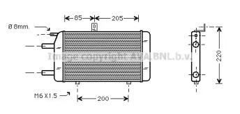 Теплообменник (AVA QUALITY COOLING: AI2171)