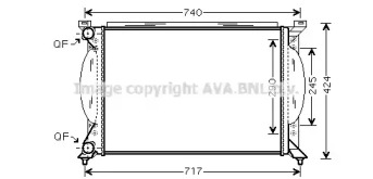 Теплообменник (AVA QUALITY COOLING: AI2195)