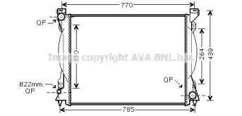 Теплообменник (AVA QUALITY COOLING: AI2230)