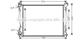 Теплообменник (AVA QUALITY COOLING: AI2233)