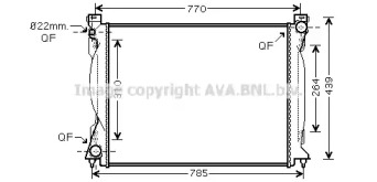 Теплообменник (AVA QUALITY COOLING: AI2235)