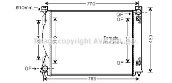 Теплообменник (AVA QUALITY COOLING: AI2253)