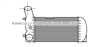 Теплообменник (AVA QUALITY COOLING: AI4073)