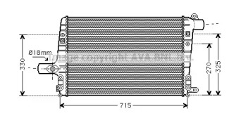 Теплообменник (AVA QUALITY COOLING: AI4136)