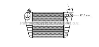 Теплообменник (AVA QUALITY COOLING: AI4185)