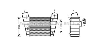 Теплообменник (AVA QUALITY COOLING: AI4208)