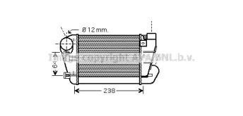 Теплообменник (AVA QUALITY COOLING: AI4250)