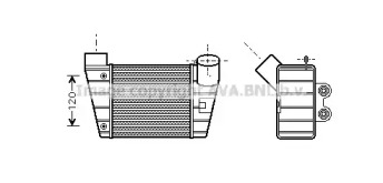 Теплообменник (AVA QUALITY COOLING: AI4283)