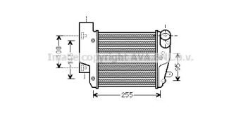 Теплообменник (AVA QUALITY COOLING: AI4304)