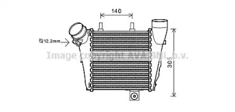 Теплообменник (AVA QUALITY COOLING: AI4323)