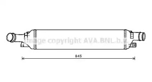 Теплообменник (AVA QUALITY COOLING: AI4358)