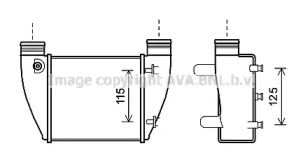 Теплообменник (AVA QUALITY COOLING: AI4364)