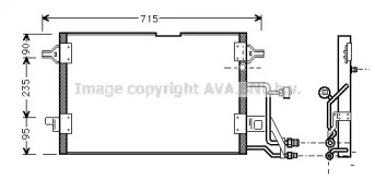 Конденсатор (AVA QUALITY COOLING: AI5116)