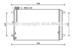 Конденсатор (AVA QUALITY COOLING: AI5368D)