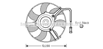 Вентилятор (AVA QUALITY COOLING: AI7504)