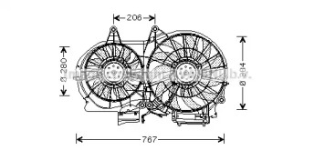 Вентилятор (AVA QUALITY COOLING: AI7506)