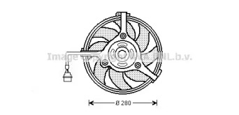 Вентилятор (AVA QUALITY COOLING: AI7510)