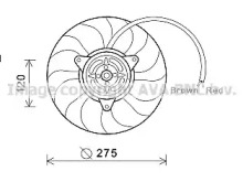 Вентилятор (AVA QUALITY COOLING: AI7515)