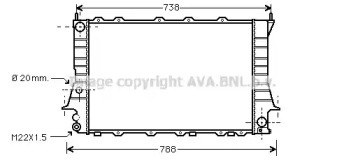 Теплообменник (AVA QUALITY COOLING: AIA2081)