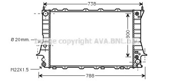 Теплообменник (AVA QUALITY COOLING: AIA2082)