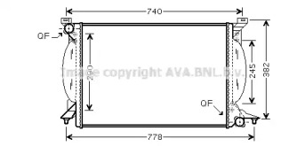 Теплообменник (AVA QUALITY COOLING: AIA2206)