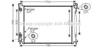 Теплообменник (AVA QUALITY COOLING: AIA2232)