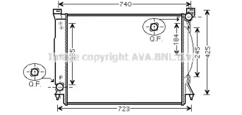 Теплообменник (AVA QUALITY COOLING: AIA2245)