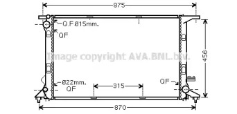 Теплообменник (AVA QUALITY COOLING: AIA2290)