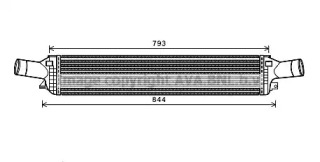 Теплообменник (AVA QUALITY COOLING: AIA4319)