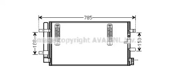 Конденсатор (AVA QUALITY COOLING: AIA5297D)