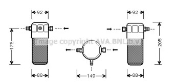 Осушитель (AVA QUALITY COOLING: AID032)