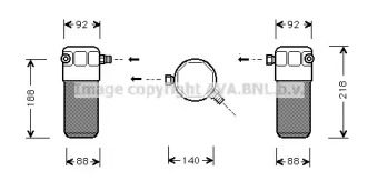 Осушитель (AVA QUALITY COOLING: AID152)