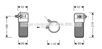 Осушитель (AVA QUALITY COOLING: AID153)