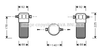 Осушитель (AVA QUALITY COOLING: AID154)