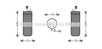 Осушитель (AVA QUALITY COOLING: AID209)