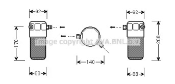 Осушитель (AVA QUALITY COOLING: AID303)