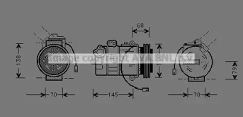 Компрессор (AVA QUALITY COOLING: AIK011)