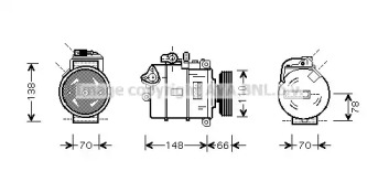 Компрессор (AVA QUALITY COOLING: AIK226)